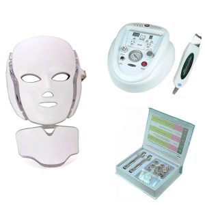 Pack Ultrafacial Microdermoabrasión + Peeling 2 En 1 Rejuvenecimiento Facial + Mascara Led 7 Colores