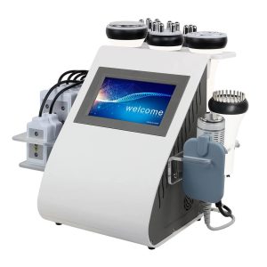 Maquina Cavitación 80k 9 En 1 + Lipoláser + Electroestimulación + Rf + Vacuum