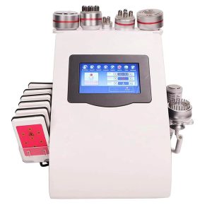 Maquina Cavitación 40k Lipolaser 9 En 1+ RF+ Vacuum+ Microcorrientes