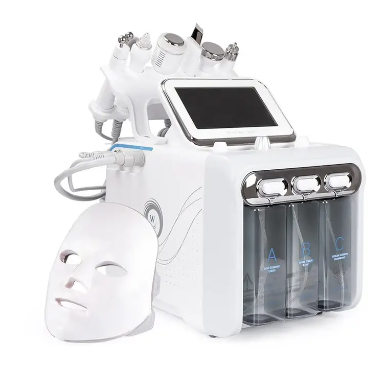 Máquina hidrofacial AquaGlow Pro 7